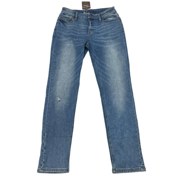 Matilda Jane Womens Straight Leg Jeans Mid Rise Size 8 New - Picture 1 of 9